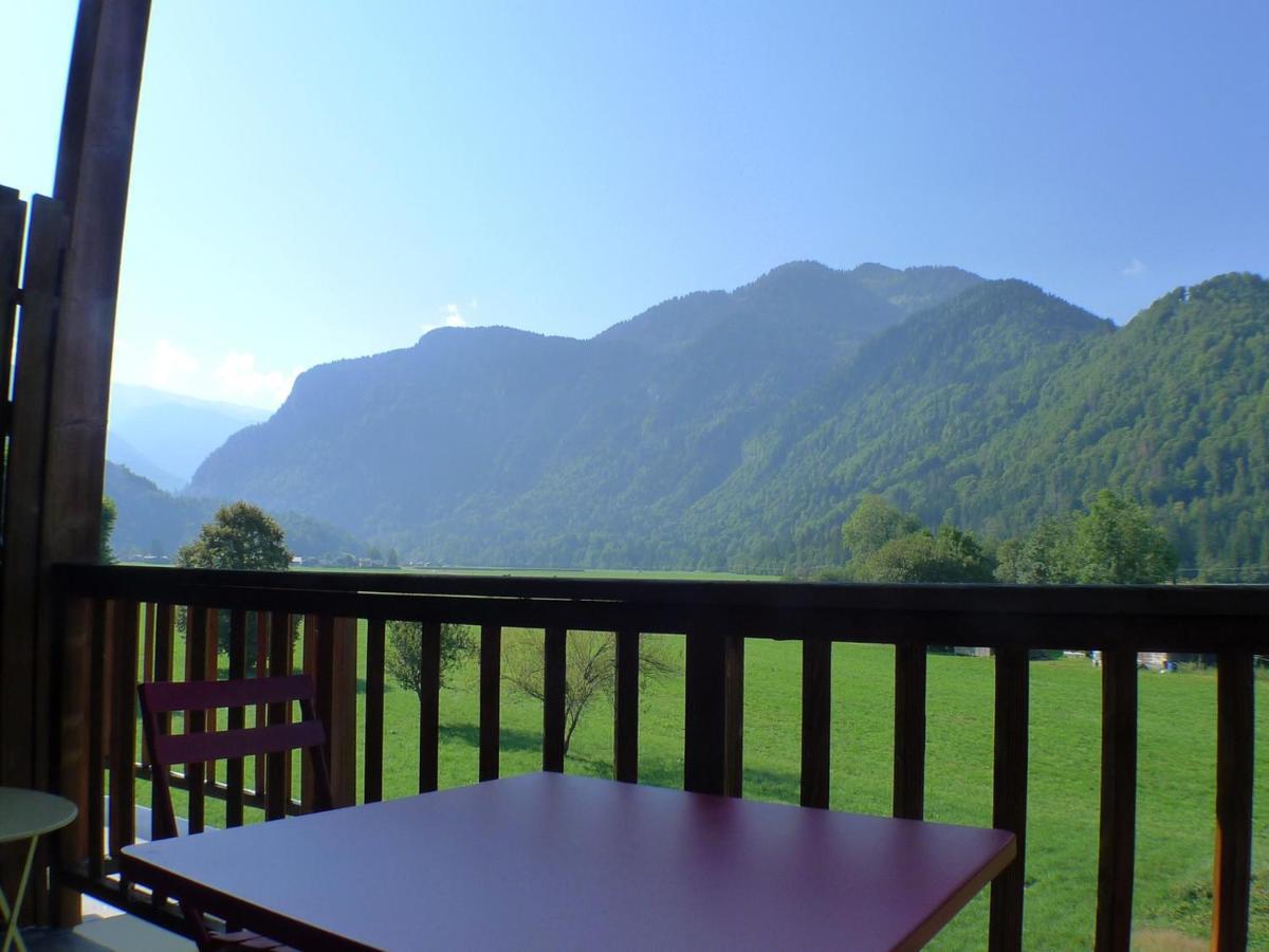 Duplex Confortable Avec Balcon Sud, Animaux Admis Et Parking - Fr-1-629-133 Samoëns Εξωτερικό φωτογραφία